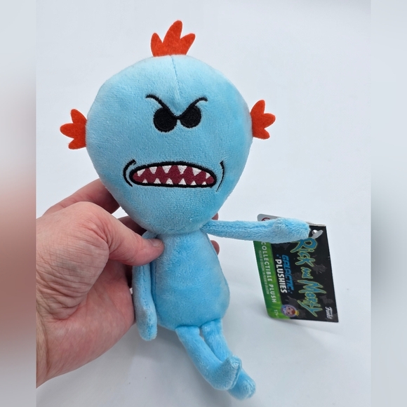 Funko Rick And Morty Angry Mr. Meseeks Stuffed Plush - Picture 3 of 6